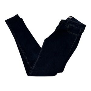 Hollister Women's Dark Blue Skinny Jeans